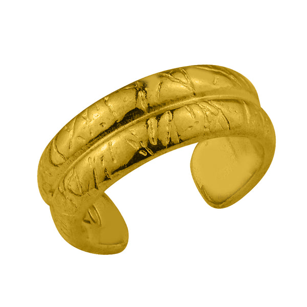 Δαχτυλίδι Από Ορείχαλκο Επιχρυσωμένο 24Κ KPF38646