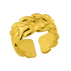 Δαχτυλίδι Από Ορείχαλκο Επιχρυσωμένο 24K KPF30272