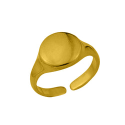 Δαχτυλίδι Από Ορείχαλκο Επιχρυσωμένο KPF34127