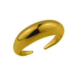 Δαχτυλίδι Από Ορείχαλκο Επιχρυσωμένο 24Κ Sade Bold KPF38618