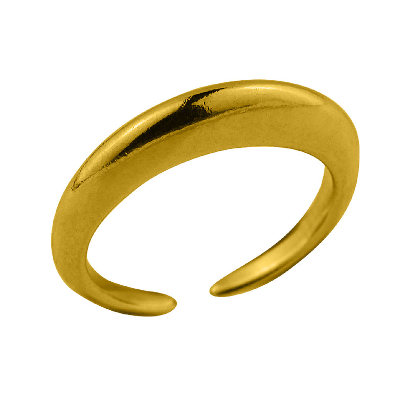 Δαχτυλίδι Από Ορείχαλκο Επιχρυσωμένο 24Κ Bold ΚPF38620
