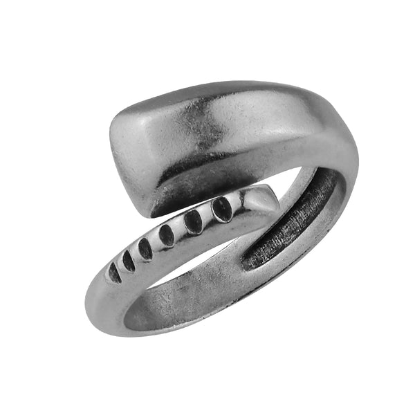 Δαχτυλίδι Από Ορείχαλκο Φίδι Κροταλίας KPF38637