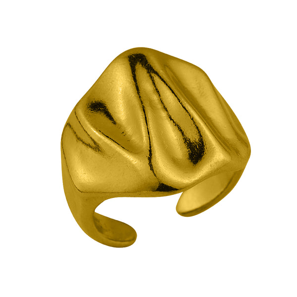Δαχτυλίδι Από Ορείχαλκο Επιχρυσωμένο 24Κ KPF38644