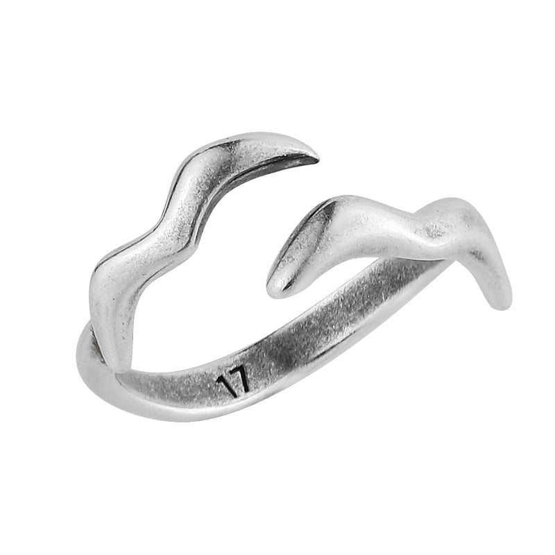 Δαχτυλίδι Από Ορείχαλκο Επαργυρωμένο Γλάροι ΚPF38734