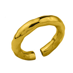 Δαχτυλίδι Από Ορείχαλκο Επιχρυσωμένο 24Κ KPF38796
