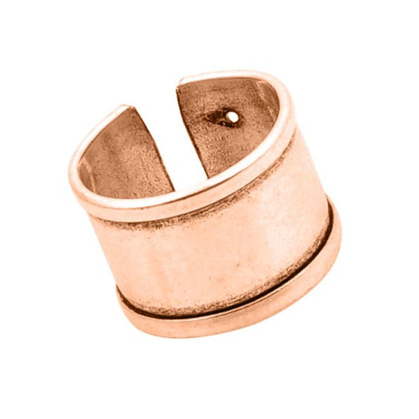 Δαχτυλίδι Από Ορείχαλκο Ροζ Επιχρυσωμένο KNI39975 - Kosmimatakia